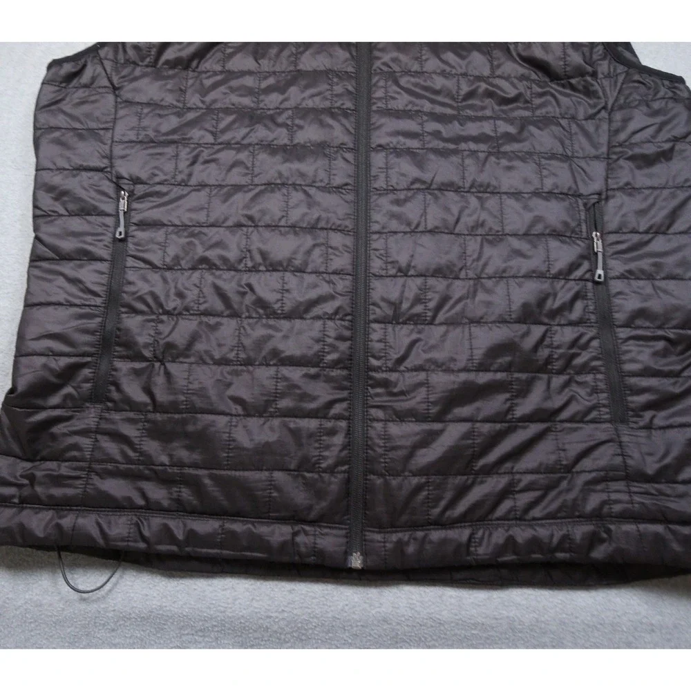Patagonia Nano Puff Vest Mens XXL Black Quilted Full Zip Lightweight Outdoor